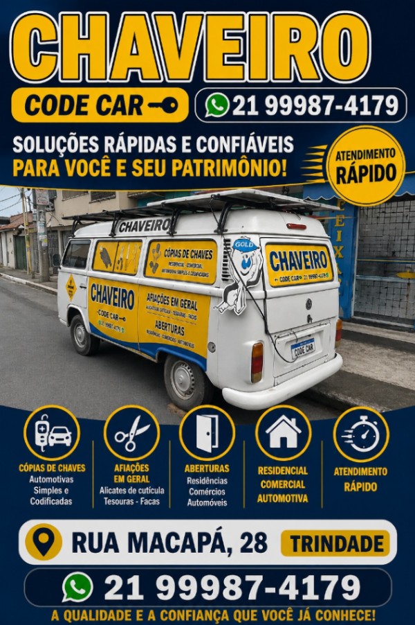 CHAVEIRO CODE CAR 
