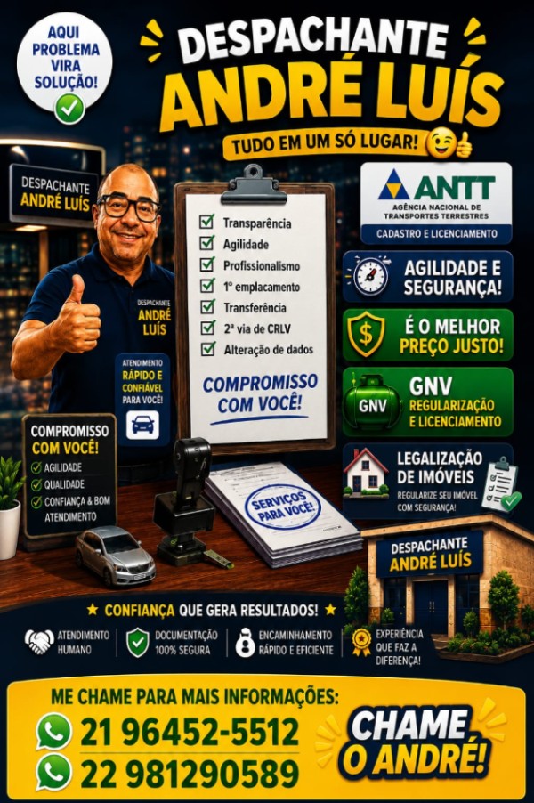 ANDRÉ LUIS DESPACHANTE 
