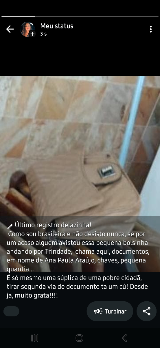 Bolsa pequena de ombro