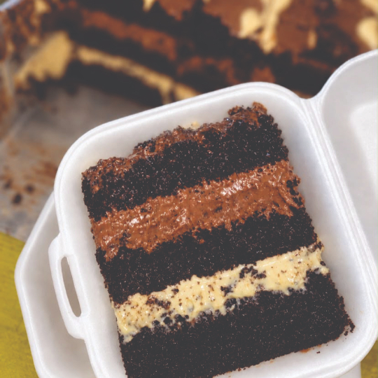 Chocolate com maracujá (Fatia)