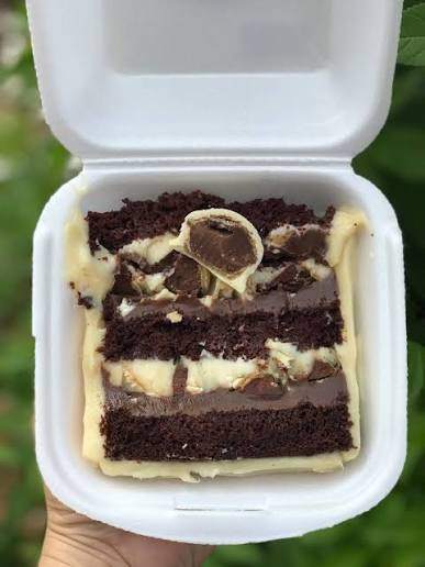 Bombom ouro branco (Fatia)