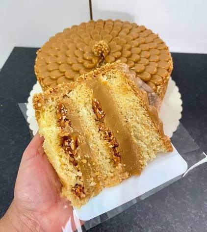 Doce de leite crocante (Fatia)