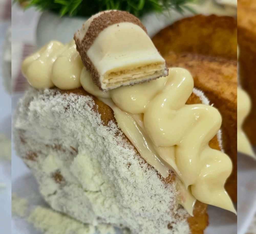 Rabanada Ninho com Kinder