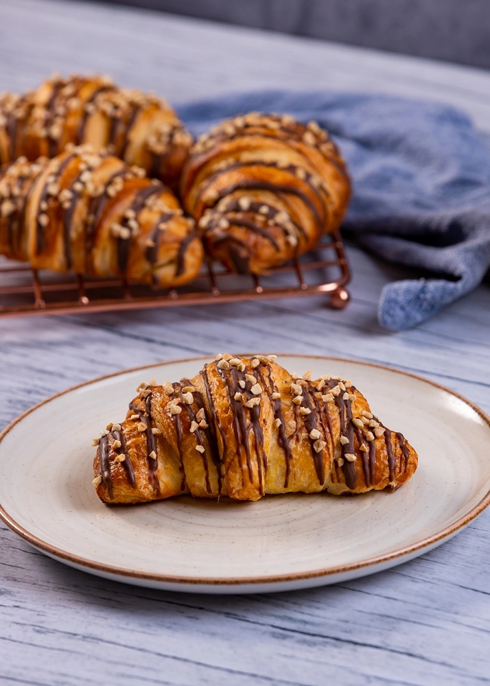 Croissant Massa Folhada Chocolate