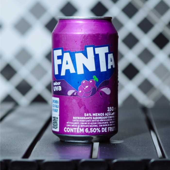 Fanta Uva Lata 350ml
