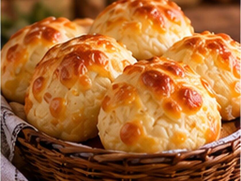 Brioche com muçarela (9 unidades)
