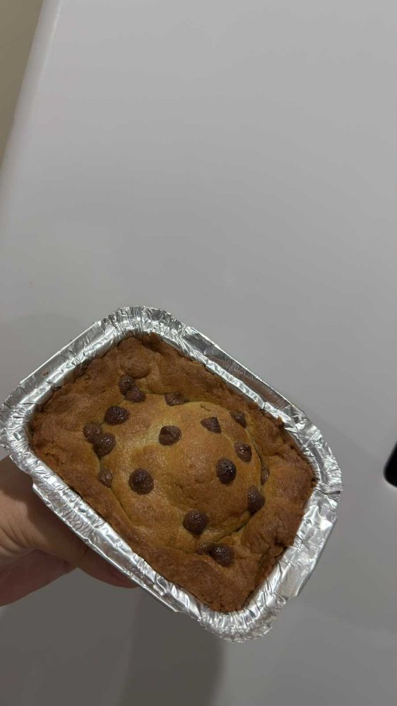 torta cookie de nutella