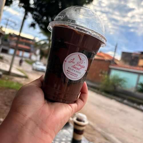 Copo da felicidade 350 ml - Chocolatudo