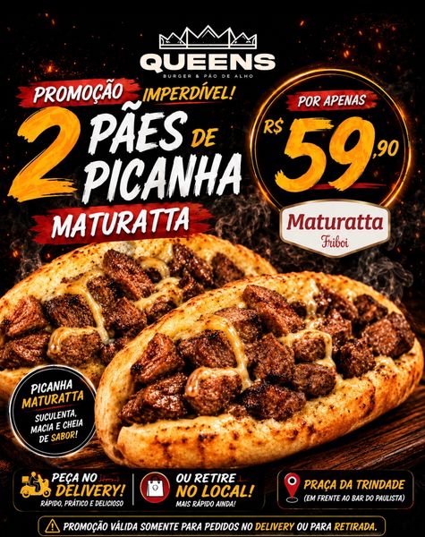 2 PÃES DE PICANHA POR R$59,90