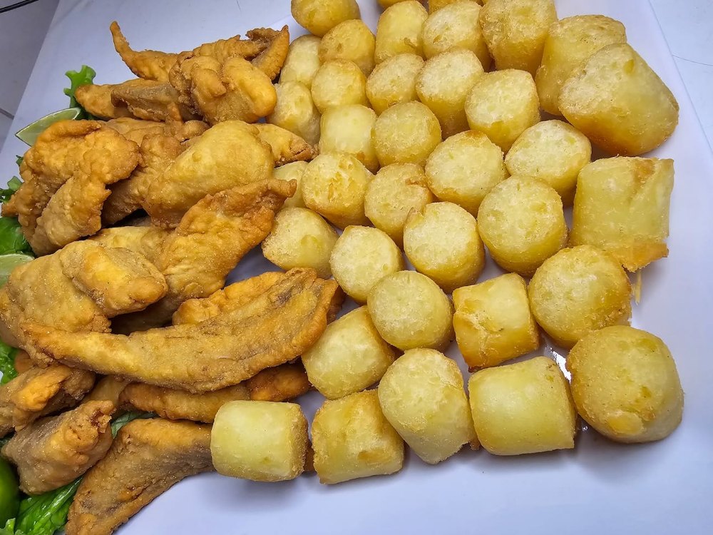 Gurjão com Aipim