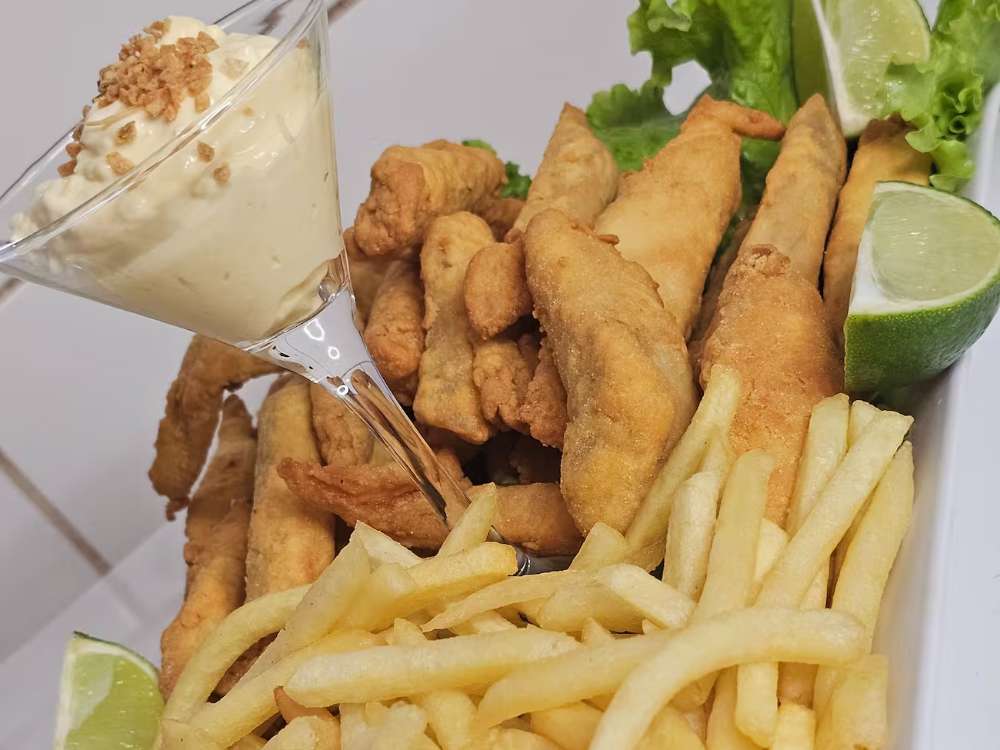 Gurjão com Fritas