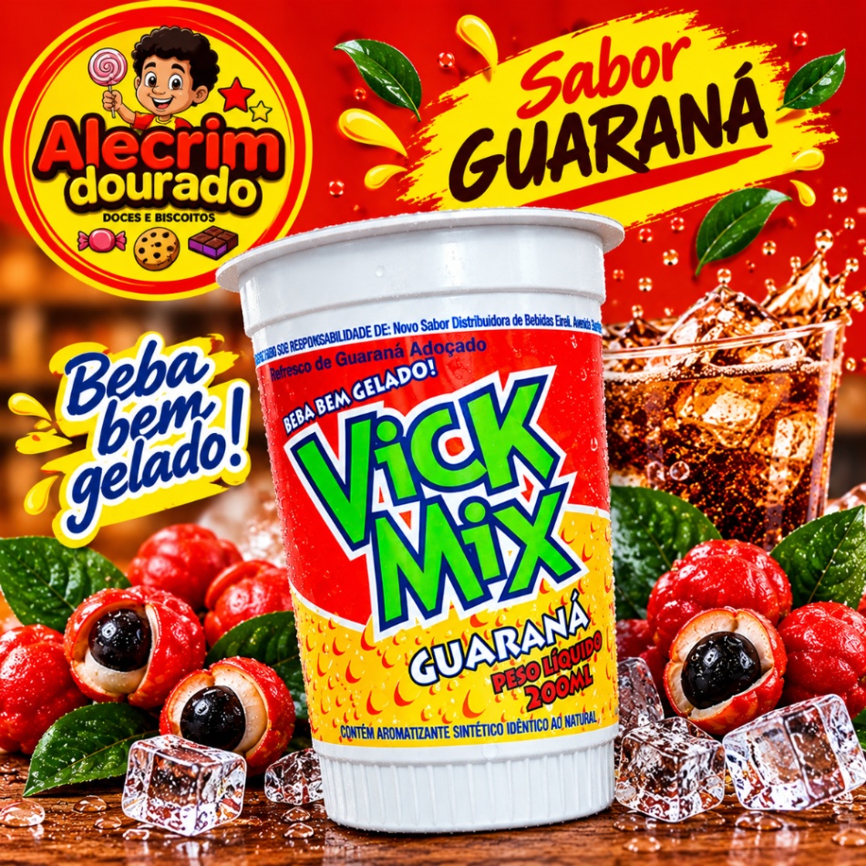 ACAI VICK MIX 200ML - 12UN