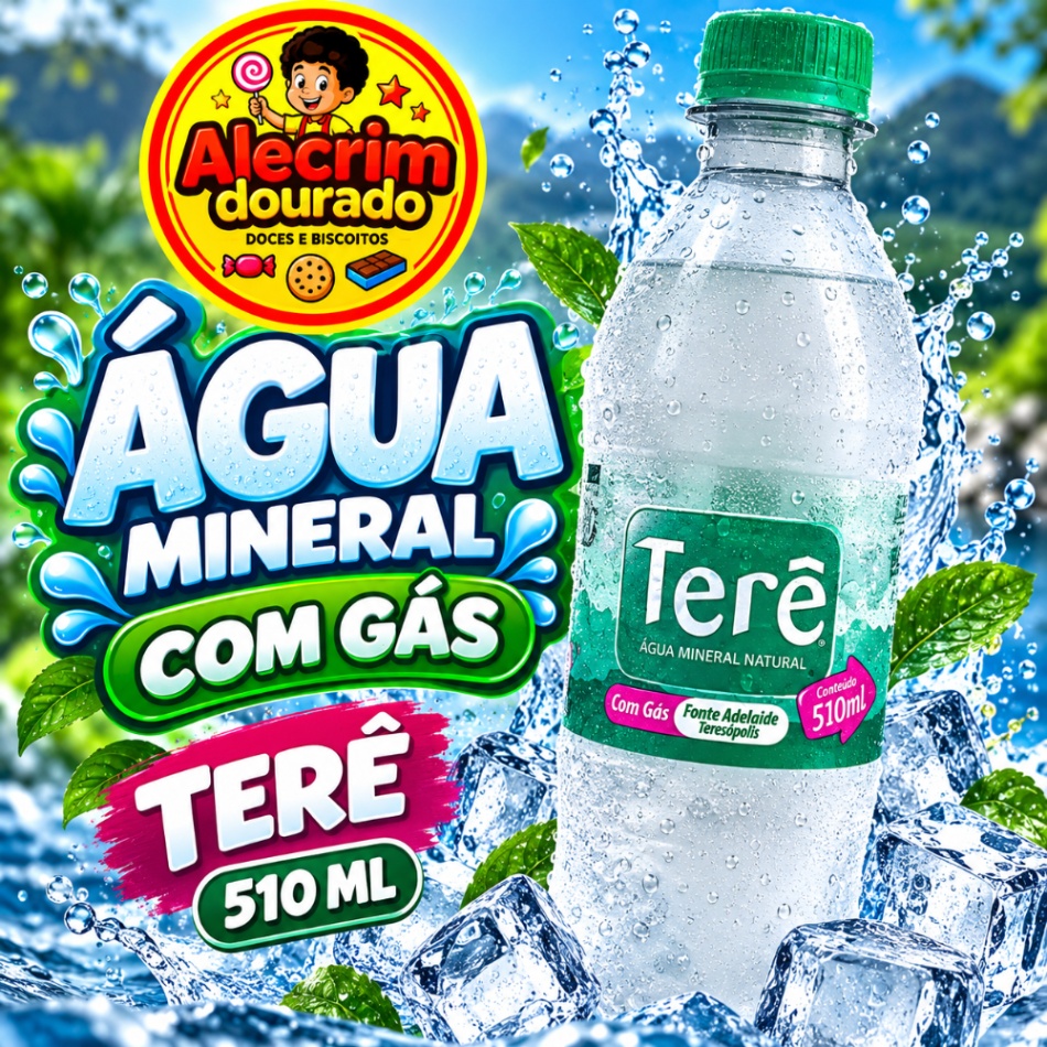 AGUA COM GAS