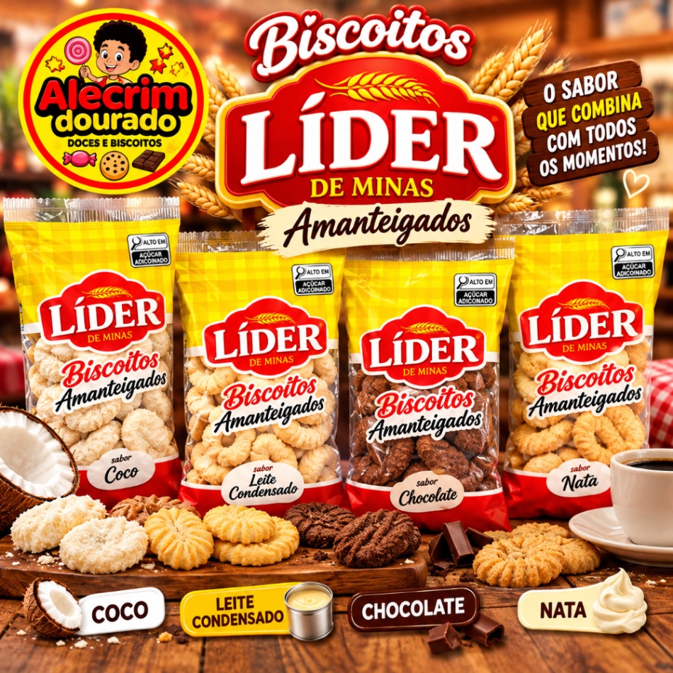AMANTEIGADO  LIDER DE MINAS 80G